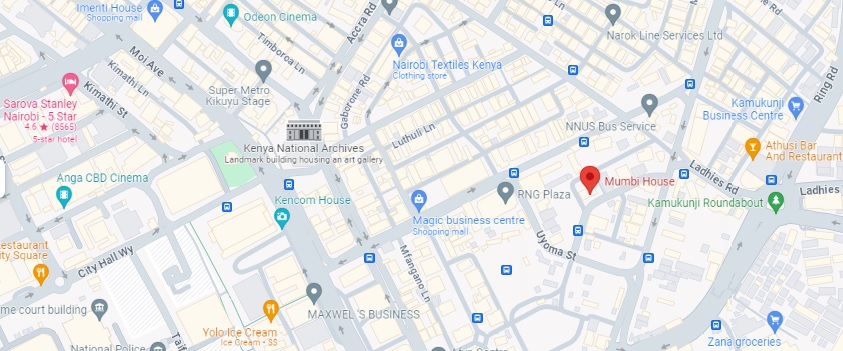 Maps of 3 Venues